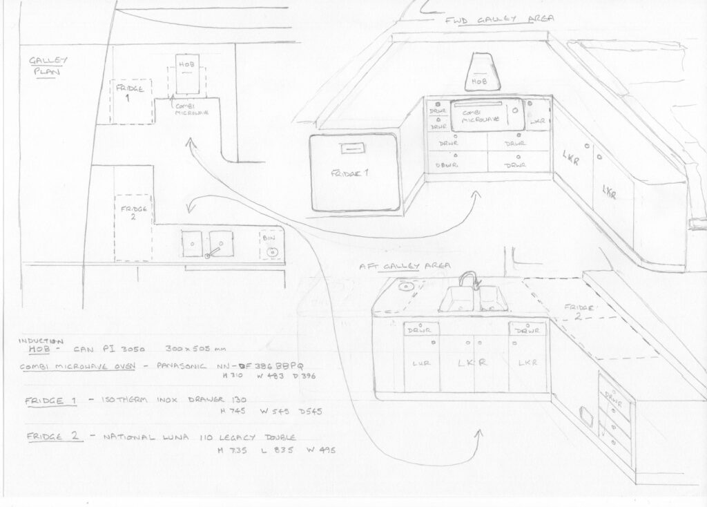 Accommodation Layout – rush cruising