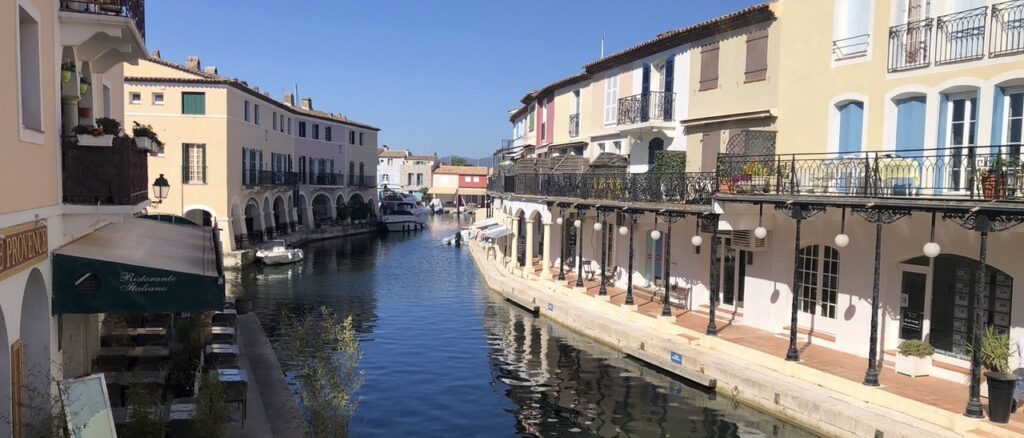 The streets of Port Grimaud