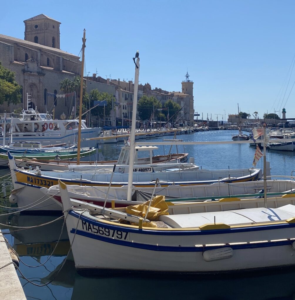 The harbour at La Ciotat