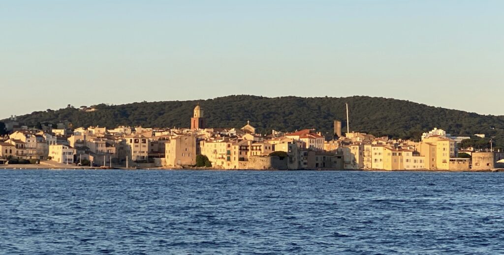 Saint Tropez from the Bay