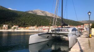 Rush alongside in Agia Effimia