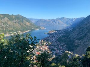 View from above Kotor